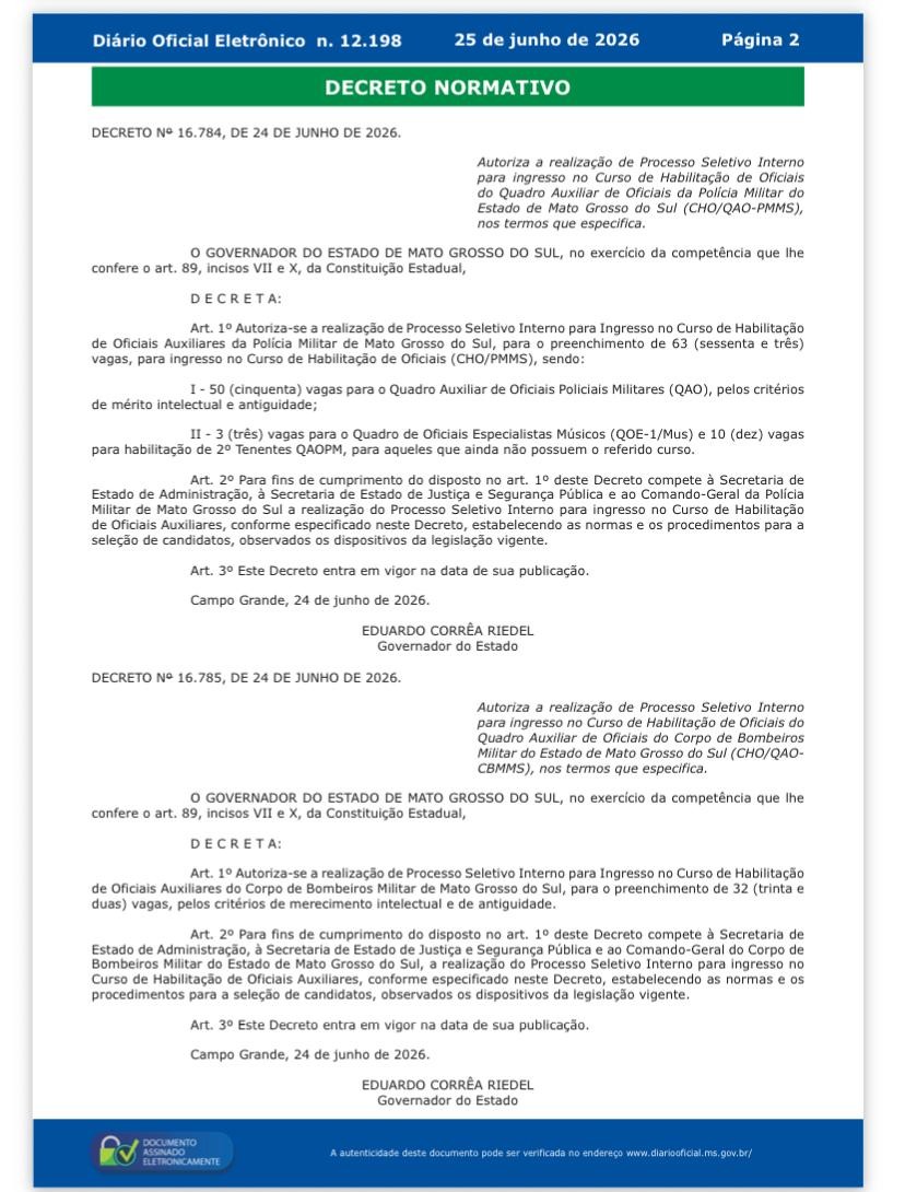 Diário Oficial